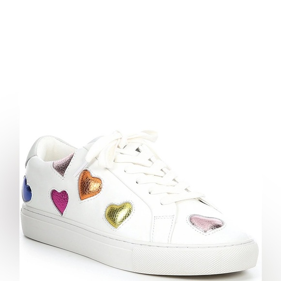 Kurt Geiger Shoes - Kurt Geiger Lane Love Low Top Sneakers Women's EU Size 38/7.5 Metallic Designer